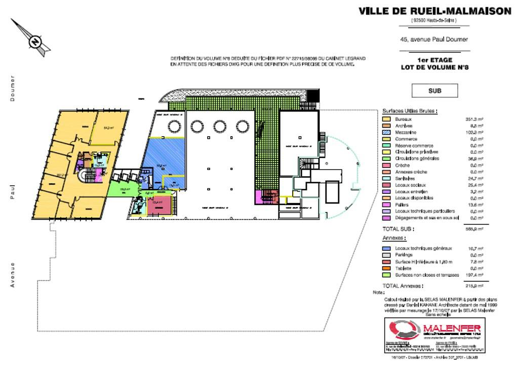 Bureau Rueil-Malmaison 2873m² Vente bureau Rueil-Malmaison Hauts-de-Seine OVBUR2317450 4
